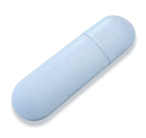Wheat Straw Travel Toothbrush Cover Health Tooth Brushes Protector Portable Travel Toothbrush Box - Image 7