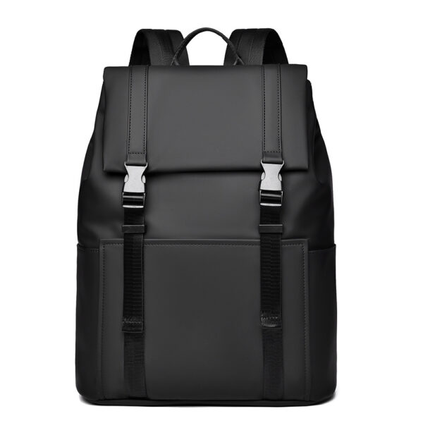 Men's Stylish Backpack With Side Pockets, Great For College And Outdoor Activities, Sturdy & Roomy - Image 4