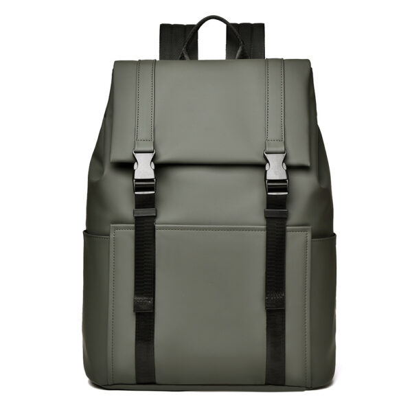 Men's Stylish Backpack With Side Pockets, Great For College And Outdoor Activities, Sturdy & Roomy - Image 8