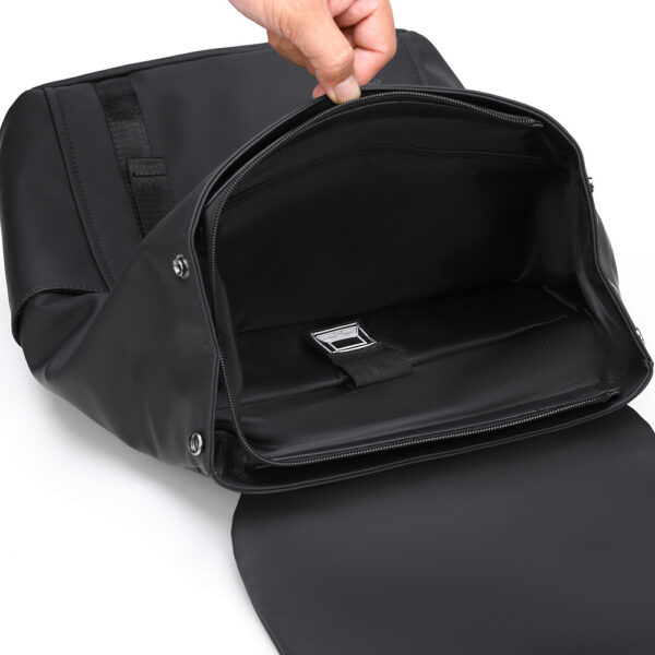 Men's Stylish Backpack With Side Pockets, Great For College And Outdoor Activities, Sturdy & Roomy - Image 2
